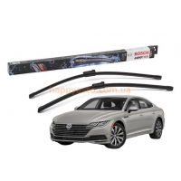 Комплект дворников на Volkswagen Arteon 2017-2026 — Bosch AeroTwin